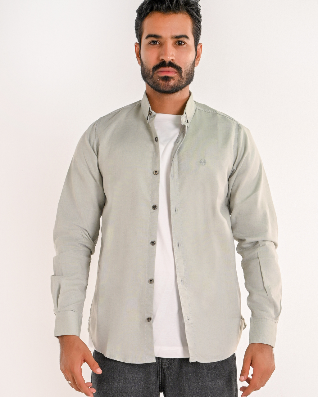 Plain Olive Shirt