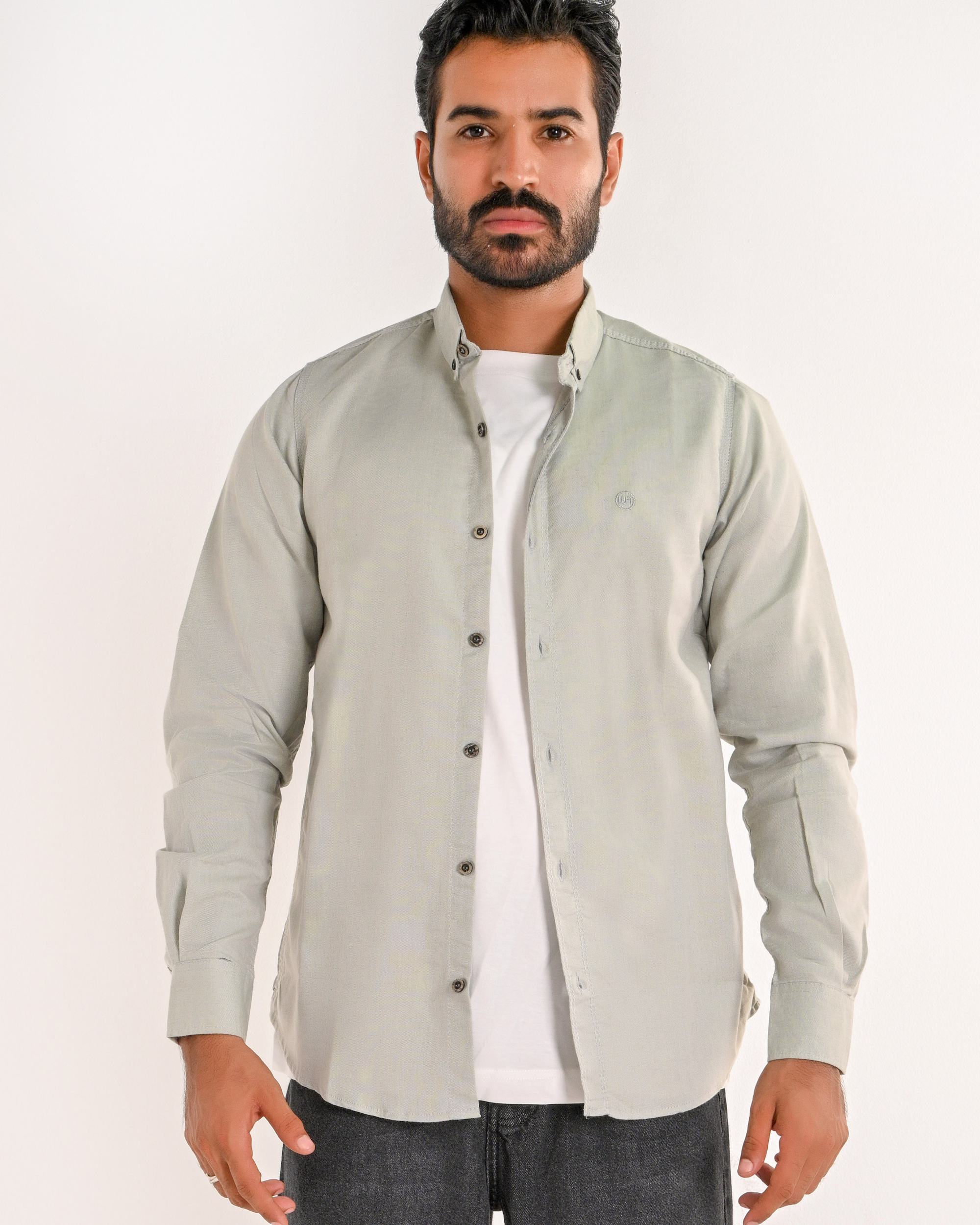 Plain Olive Shirt